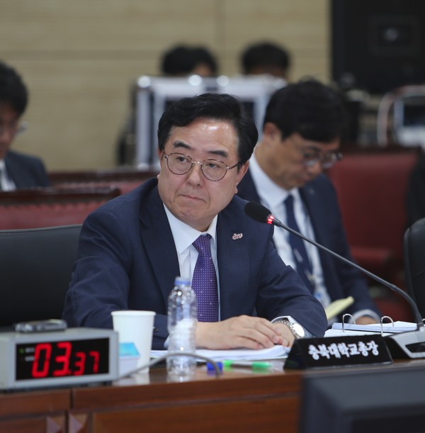 고창섭 충북대 총장. ⓒ뉴시스