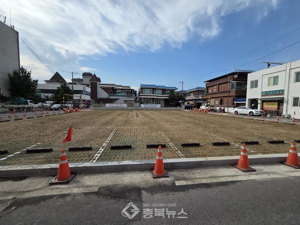 운천동 노외주차장. /청주시 제공 ⓒ충북뉴스